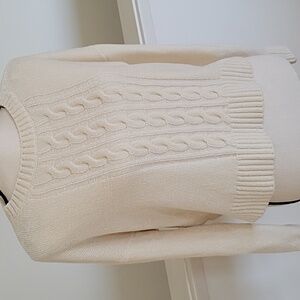 Bobi Black Cream Sweater